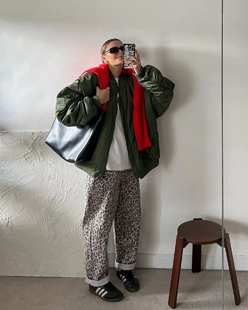 Effortlessly Bold Tomboy Date Look