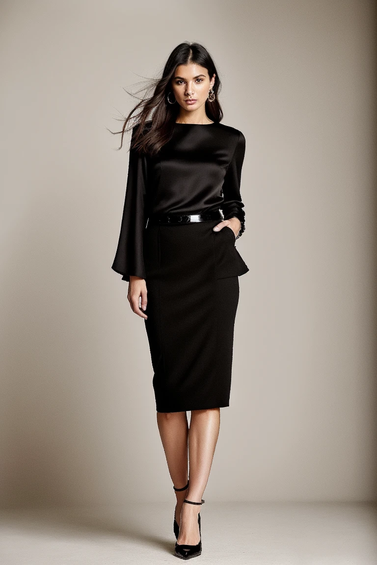 Monochromatic Magic in an All-Black Ensemble
