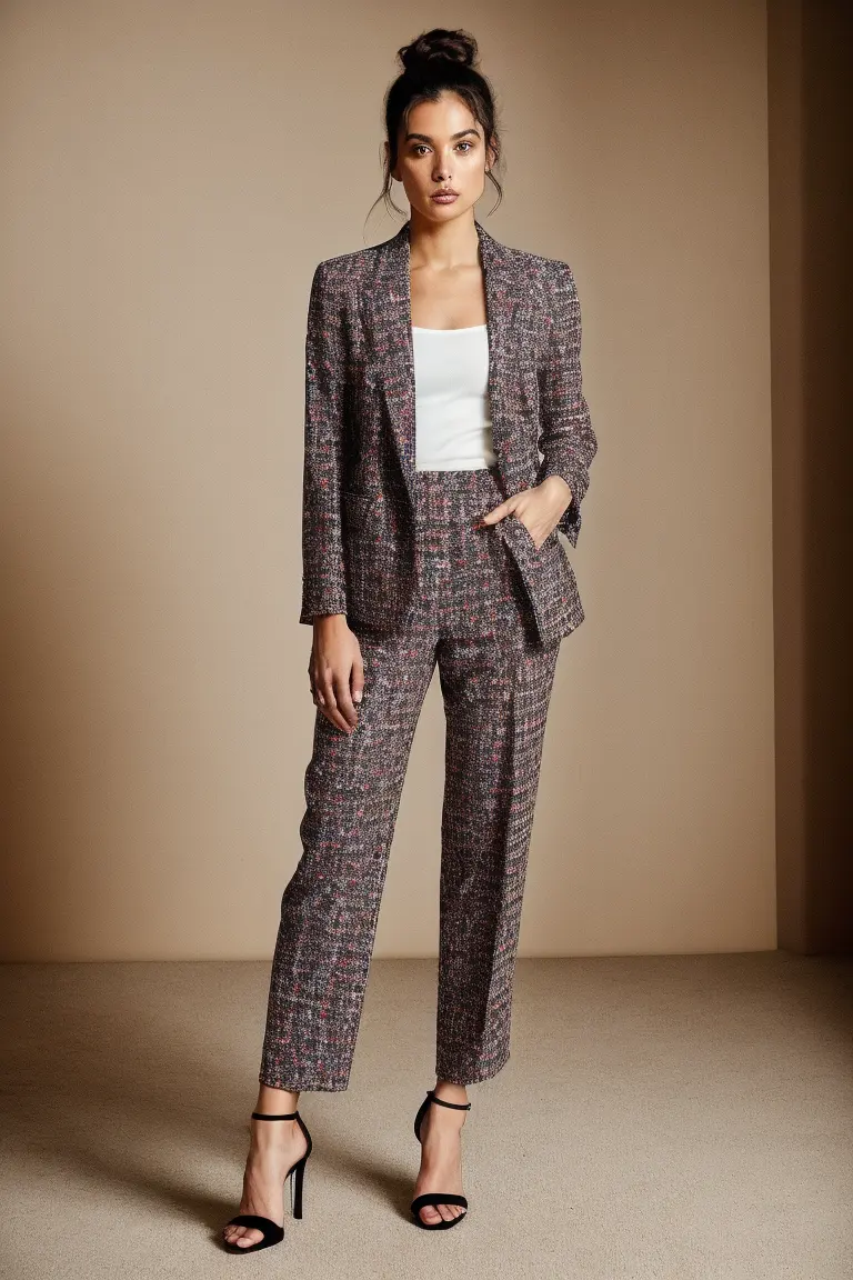 Statement Blazers in a Bold Pattern