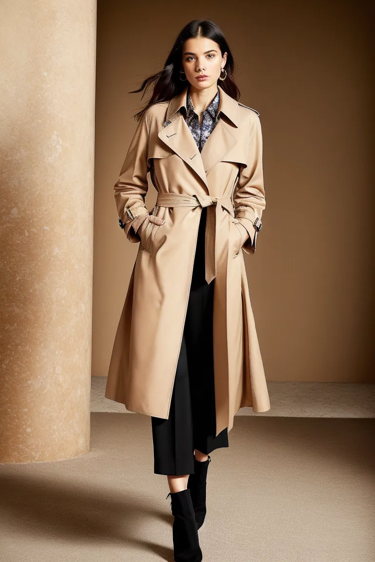 The Trench Coat Touch for Chic Business Professional Outfits