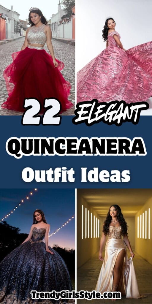 22 Elegant Quinceanera outfit ideas