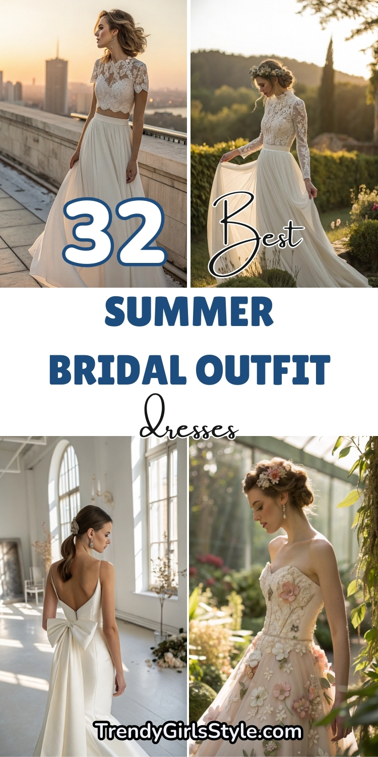 32 Summer Bridal Outfit Ideas for Every Dream Wedding!