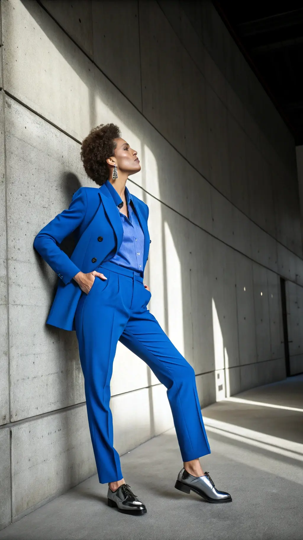 Bold Cobalt Suit
