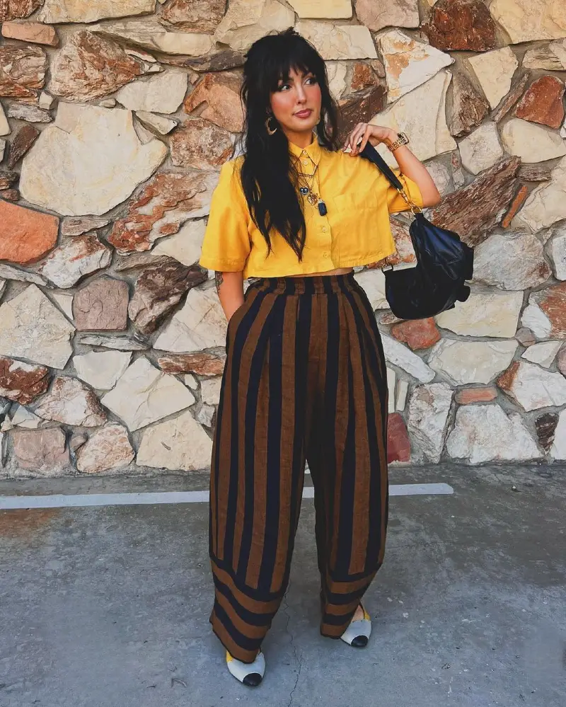 Bold Stripes and Retro Vibes