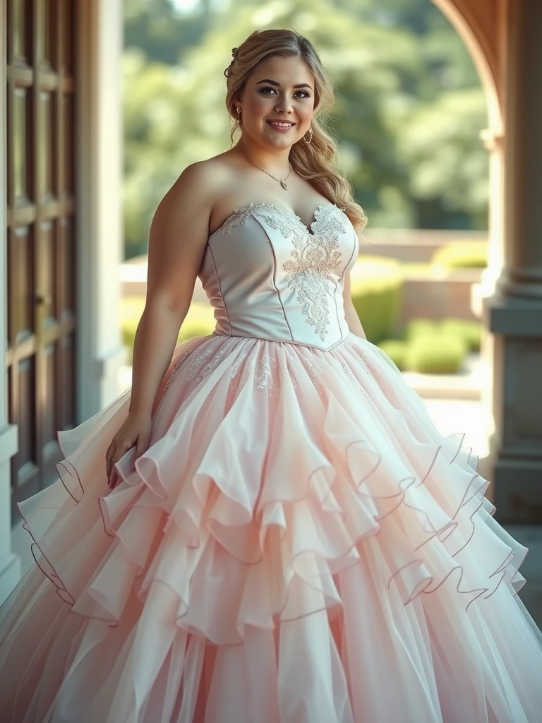 Fairy Tale Princess - Layered Tulle Ball Gown
