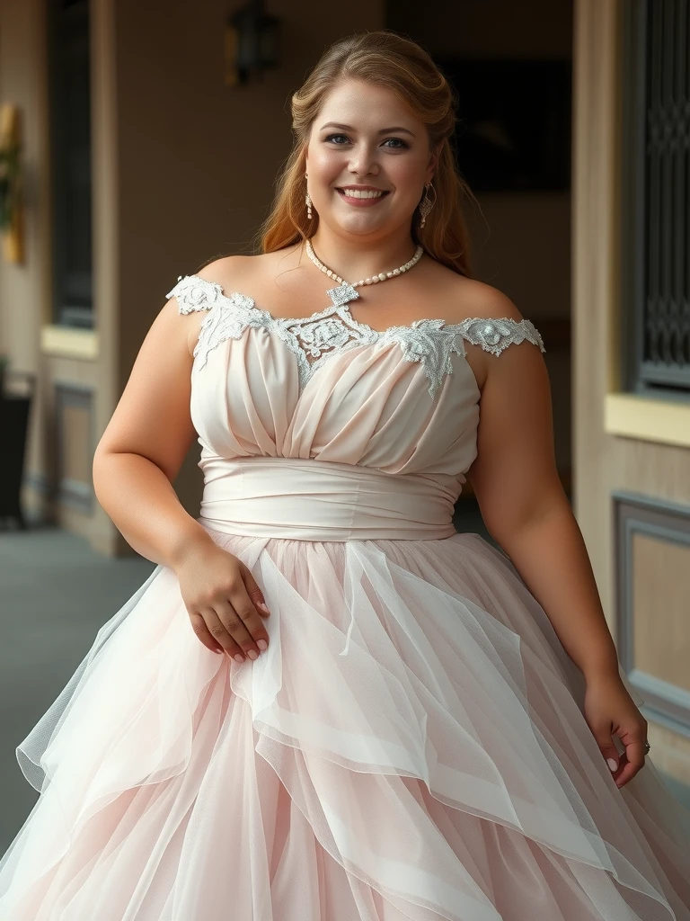Fairy Tale Princess - Layered Tulle Ball Gown1