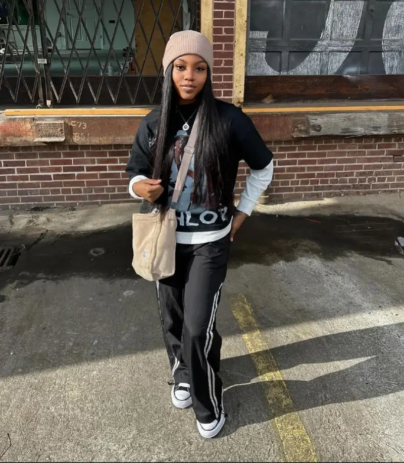 Laid-Back Urban Baddie