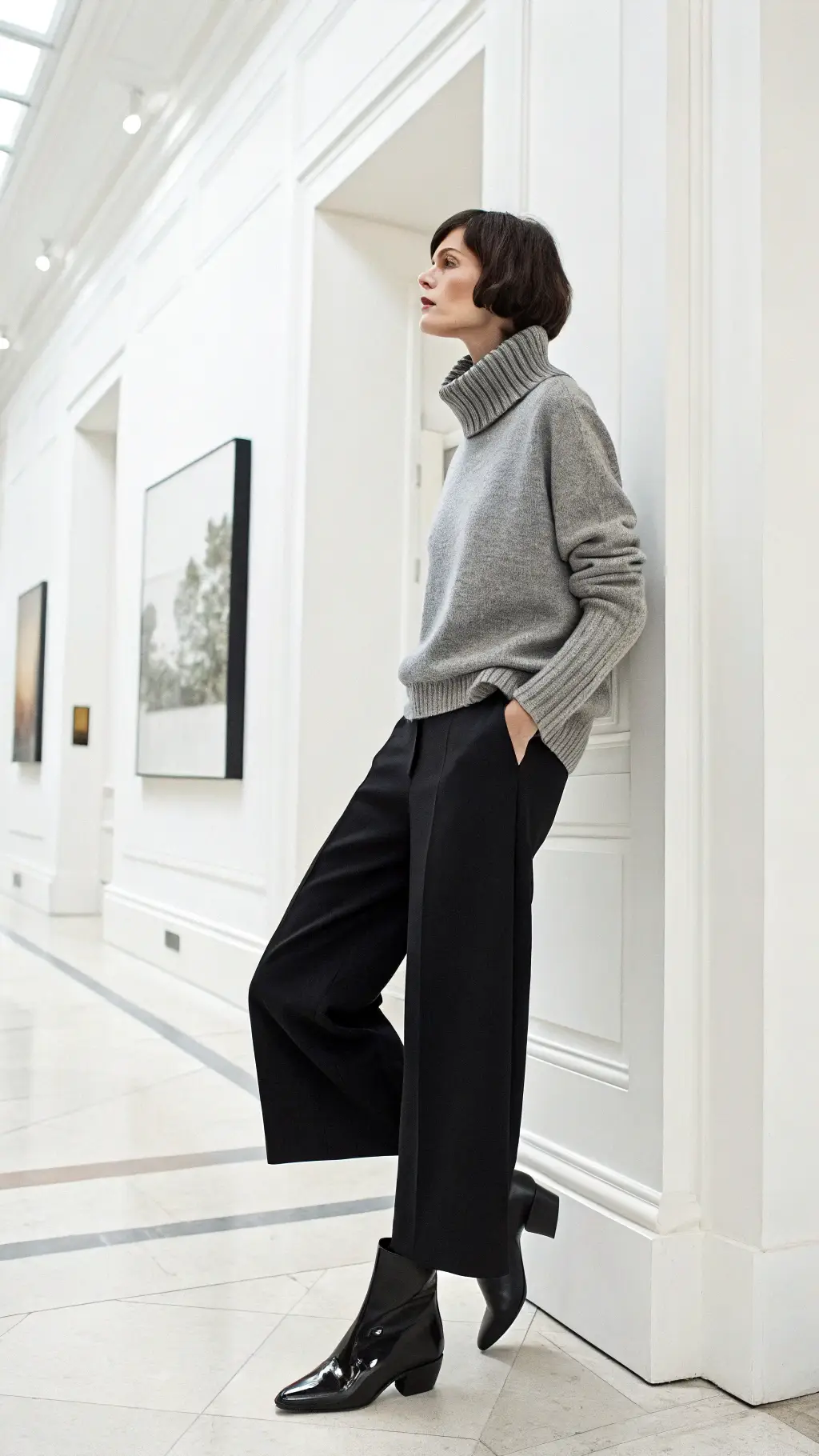 5. Minimalist Monochrome Elegance