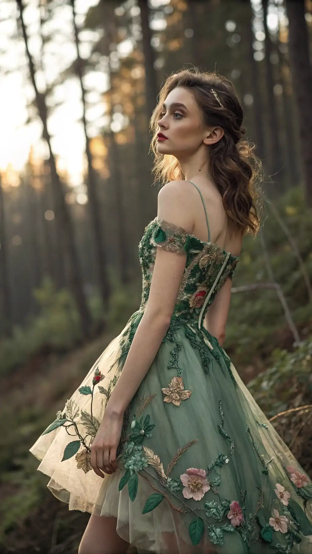 Enchanted Forest Mini Dress