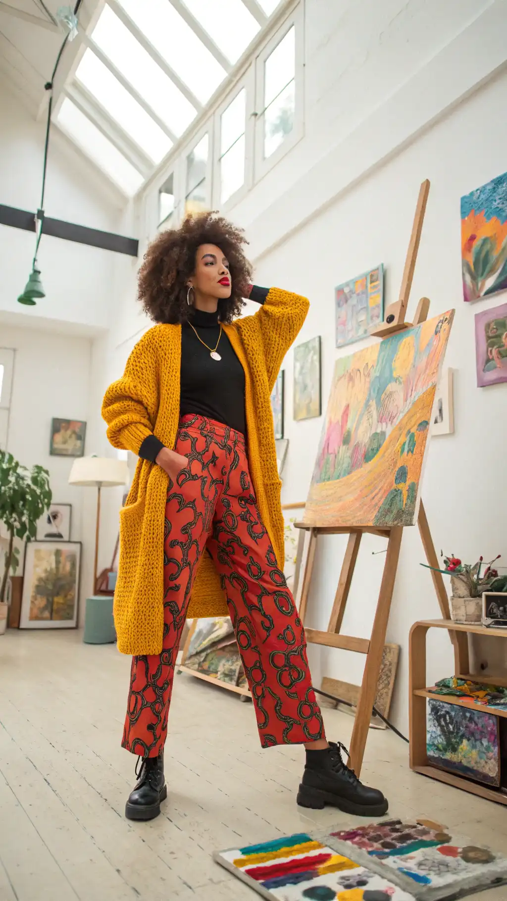 Statement Color-Blocked Comfort