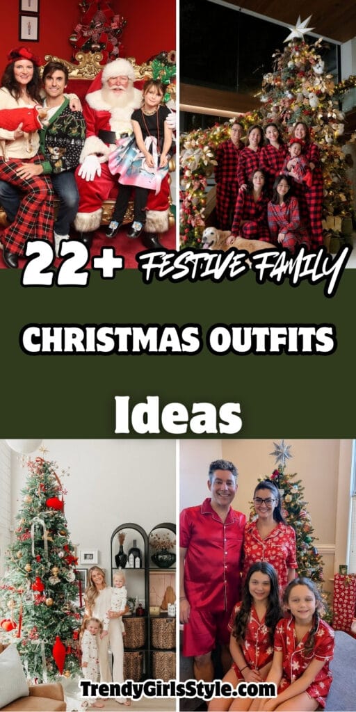 22+ Christmas Outfits for Festive Family Ideas