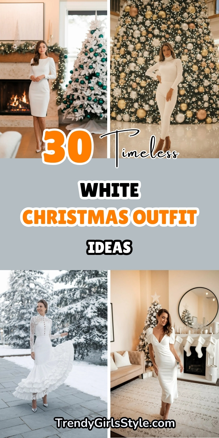 Timeless White Christmas Outfits to Celebrate in Style
