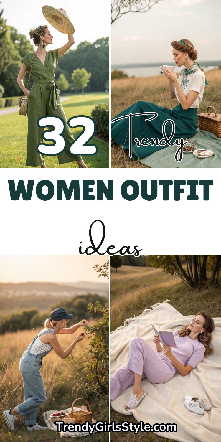 32 Women Outfit Ideas for Picnic That Are Comfortable & Stylish