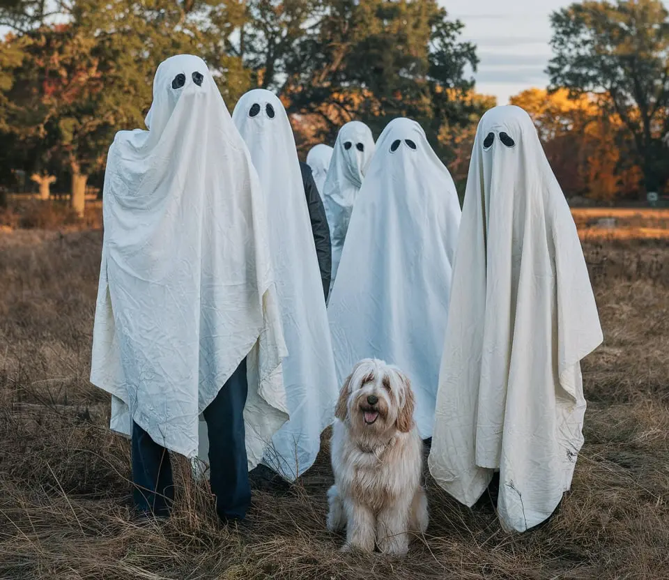 Ethereal Sheets Classic Ghost Costumes That Honor Halloween's Timeless Simplicity