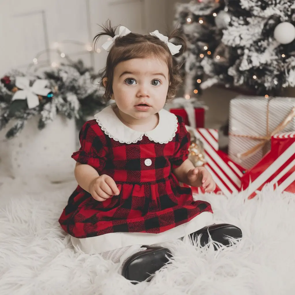 Buffalo Plaid Holiday Dress Classic Americana Meets Christmas Tradition