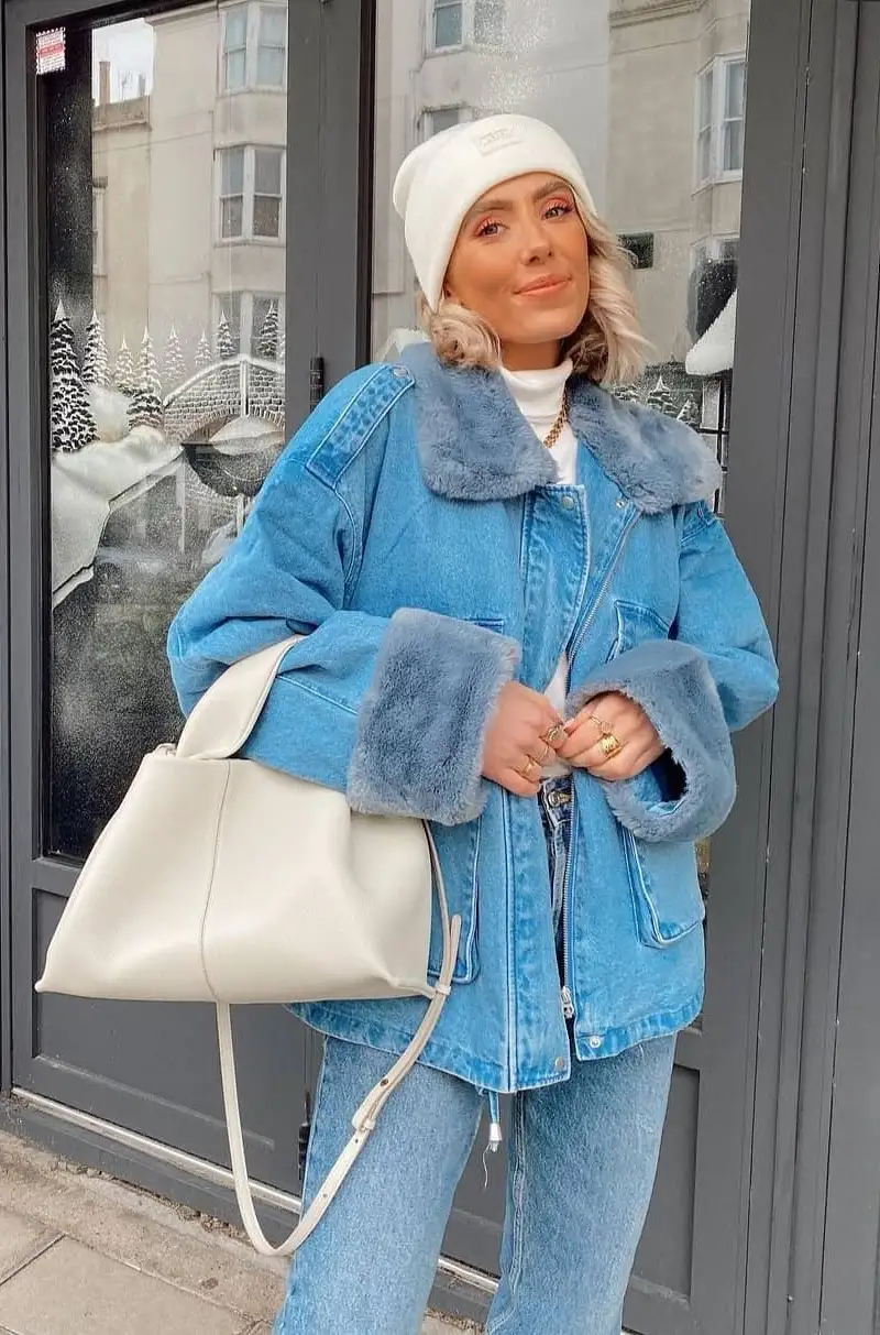 Cozy Denim Chic
