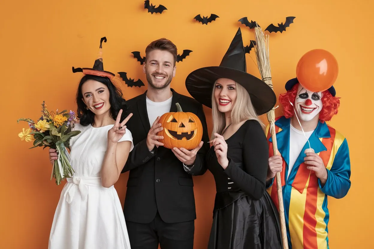 Halloween Icons Mixed-Character Classics That Balance Individual Style With Holiday Tradition