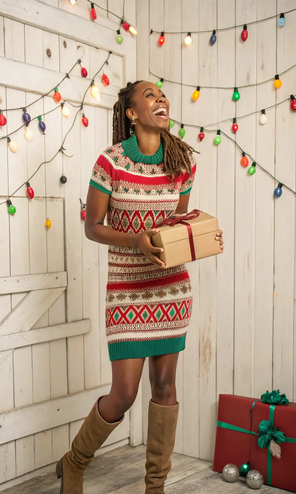 The Joyful Sweater Dress