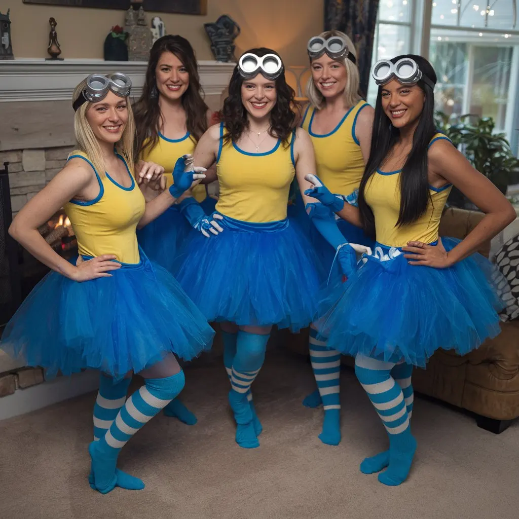 Vibrant Sidekicks Yellow & Blue Ensemble Groups That Steal Every Halloween Scene