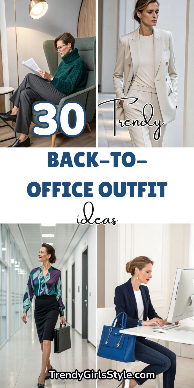 30+ Back-to-Office Outfit Ideas for the Perfect Workday Look