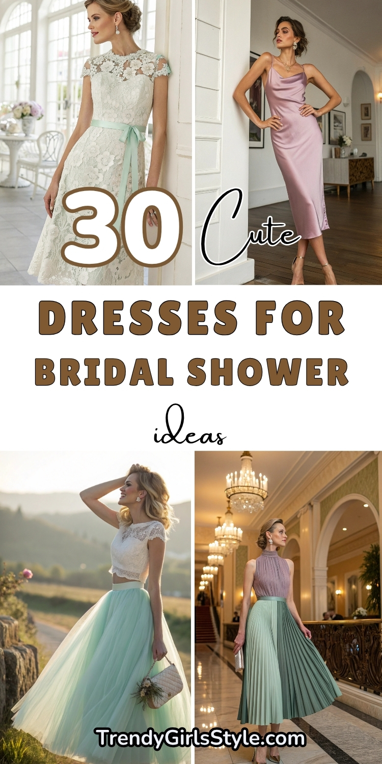 30+ Cute Dresses for Bridal Shower to Elevate Your Look