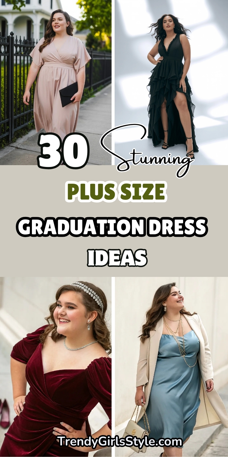 Stunning Plus Size Graduation Dress Ideas for Your Inspiration