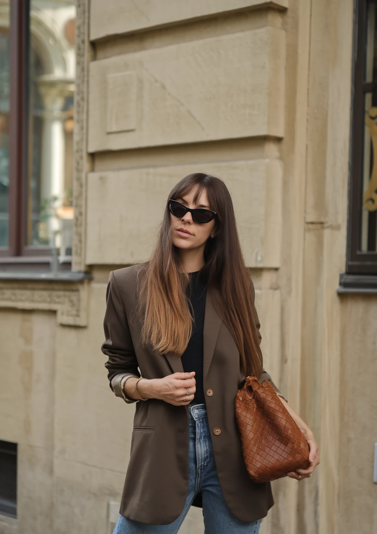 Chocolate Sophistication Brown Blazer Pairing for Effortless Transitional Style
