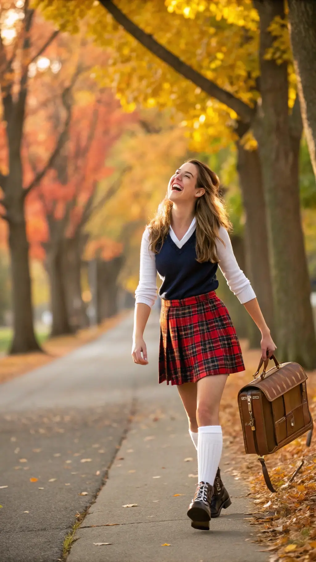 Collegiate Charm with a Kick