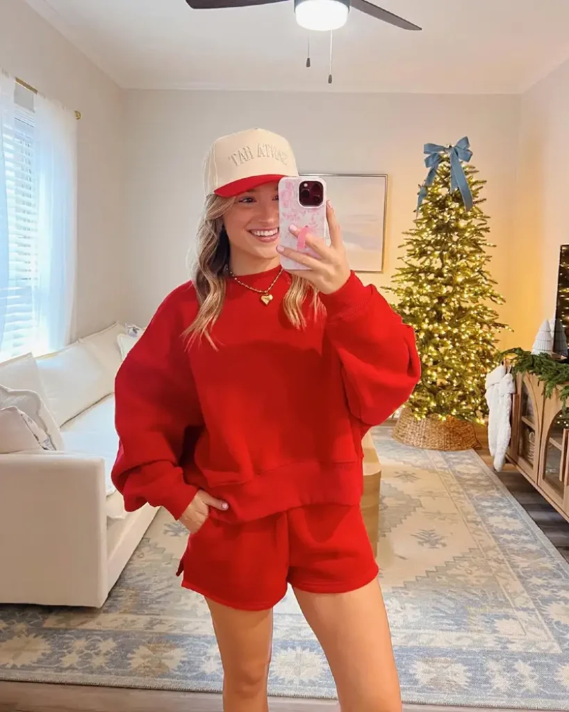 Cozy Christmas Morning Loungewear Set