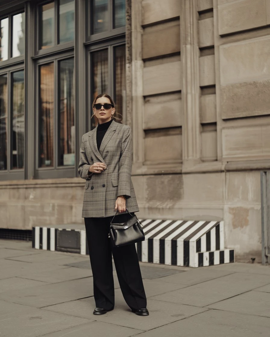 Heritage Remix Glen Plaid Blazer Ensemble for Urban Sophistication