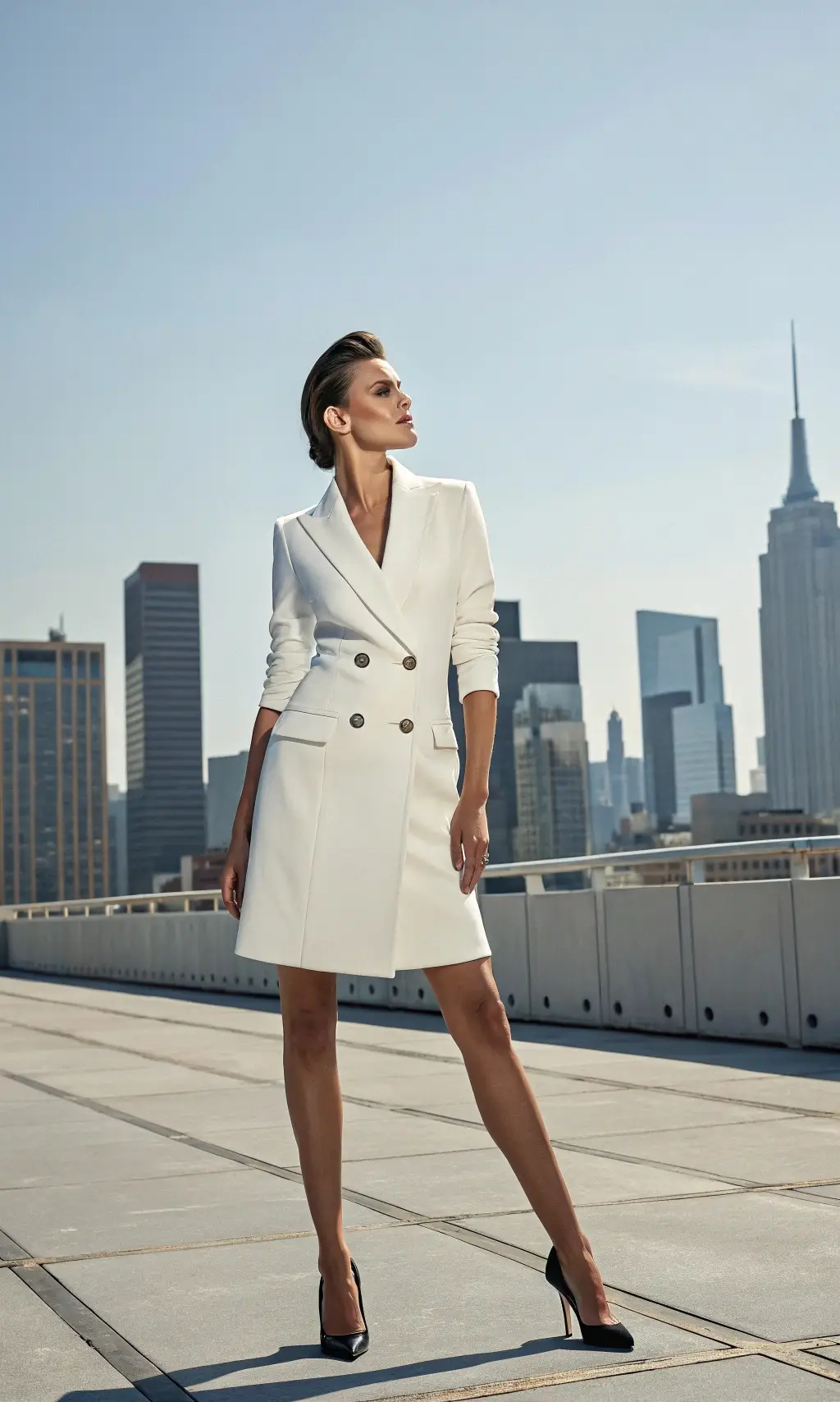 Power Blazer Dress for Graduation