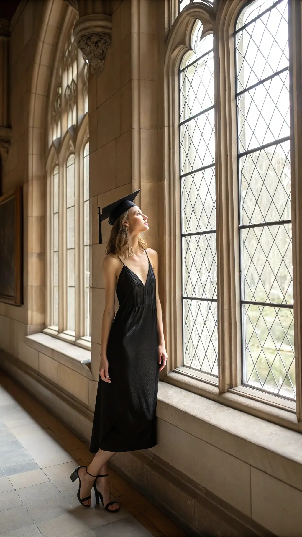 The Effortless Slip Graduation Dress