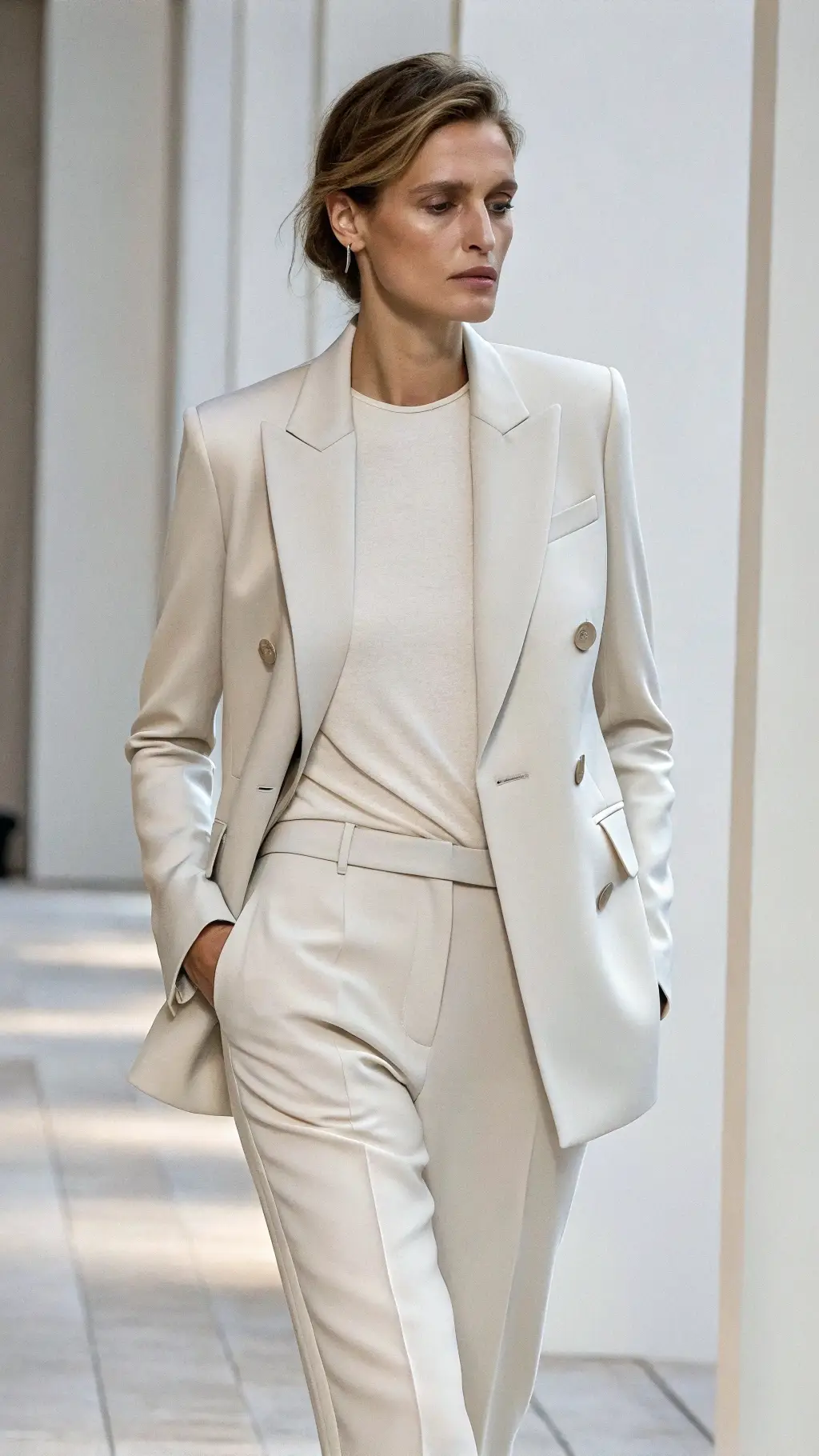 The Elegant Monochrome Suit