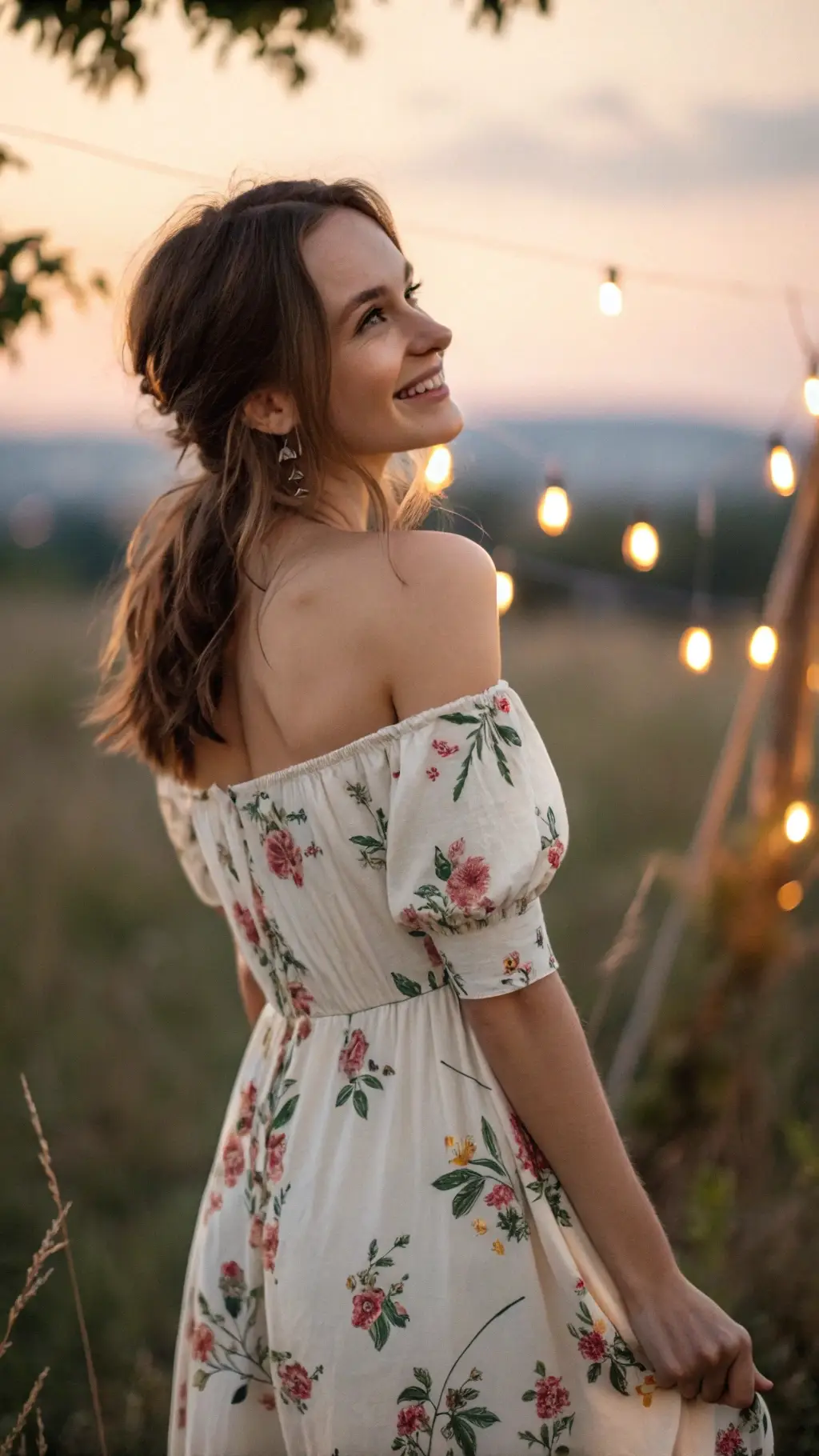 The Gardenia Off-Shoulder Maxi Dress