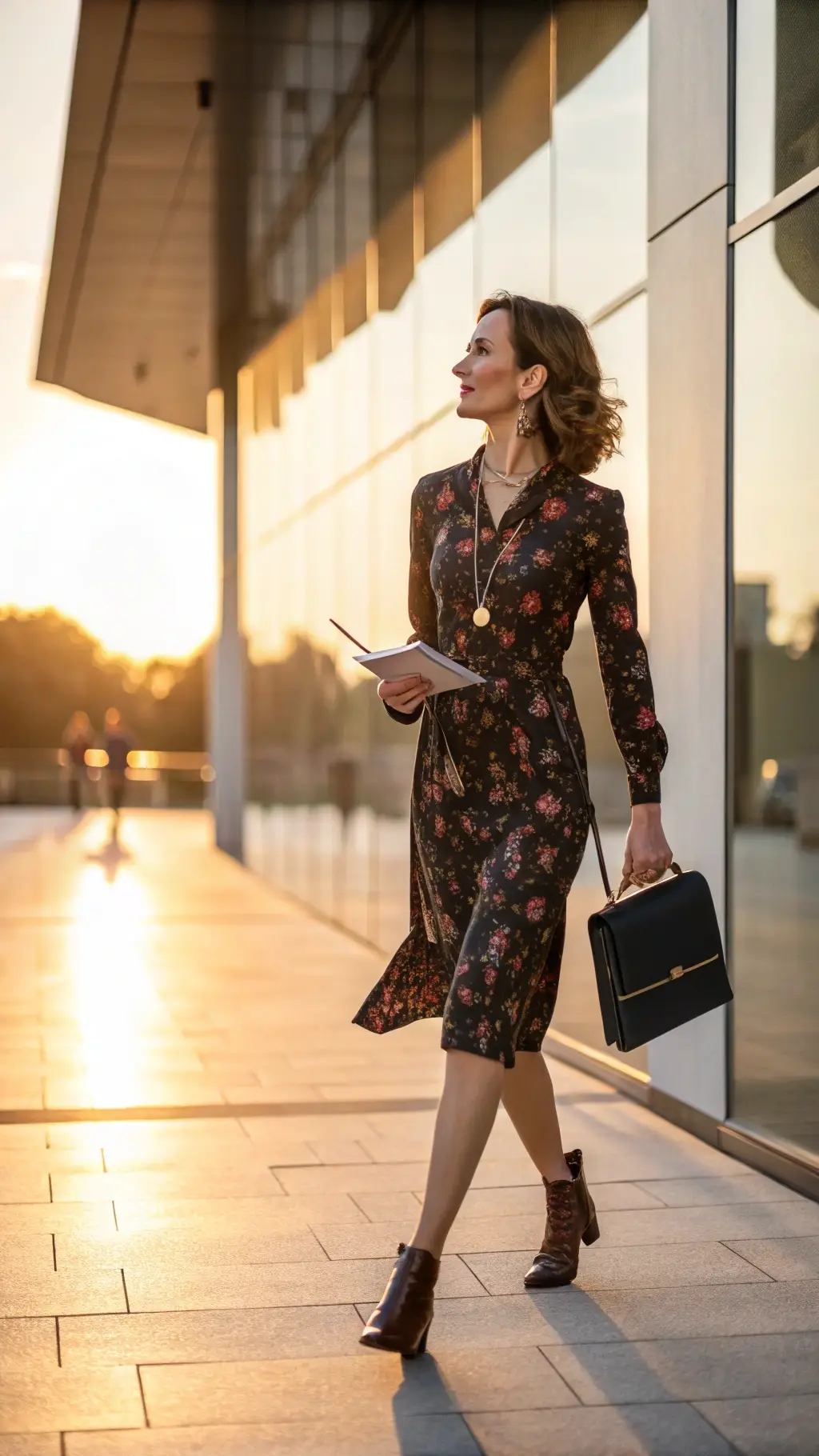 The Printed Shirt Dress