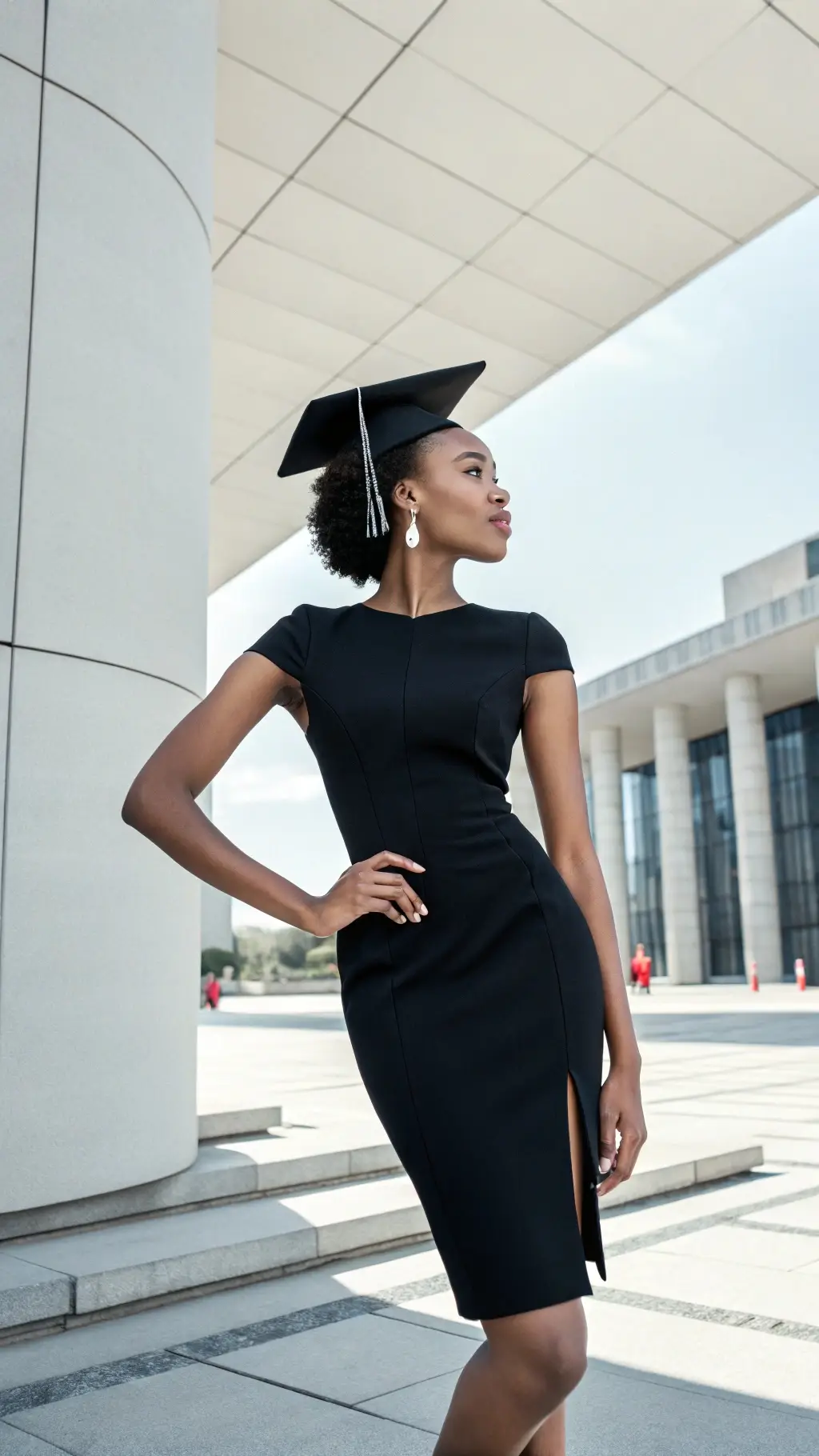 The Sophisticated Sheath Graduation Dress