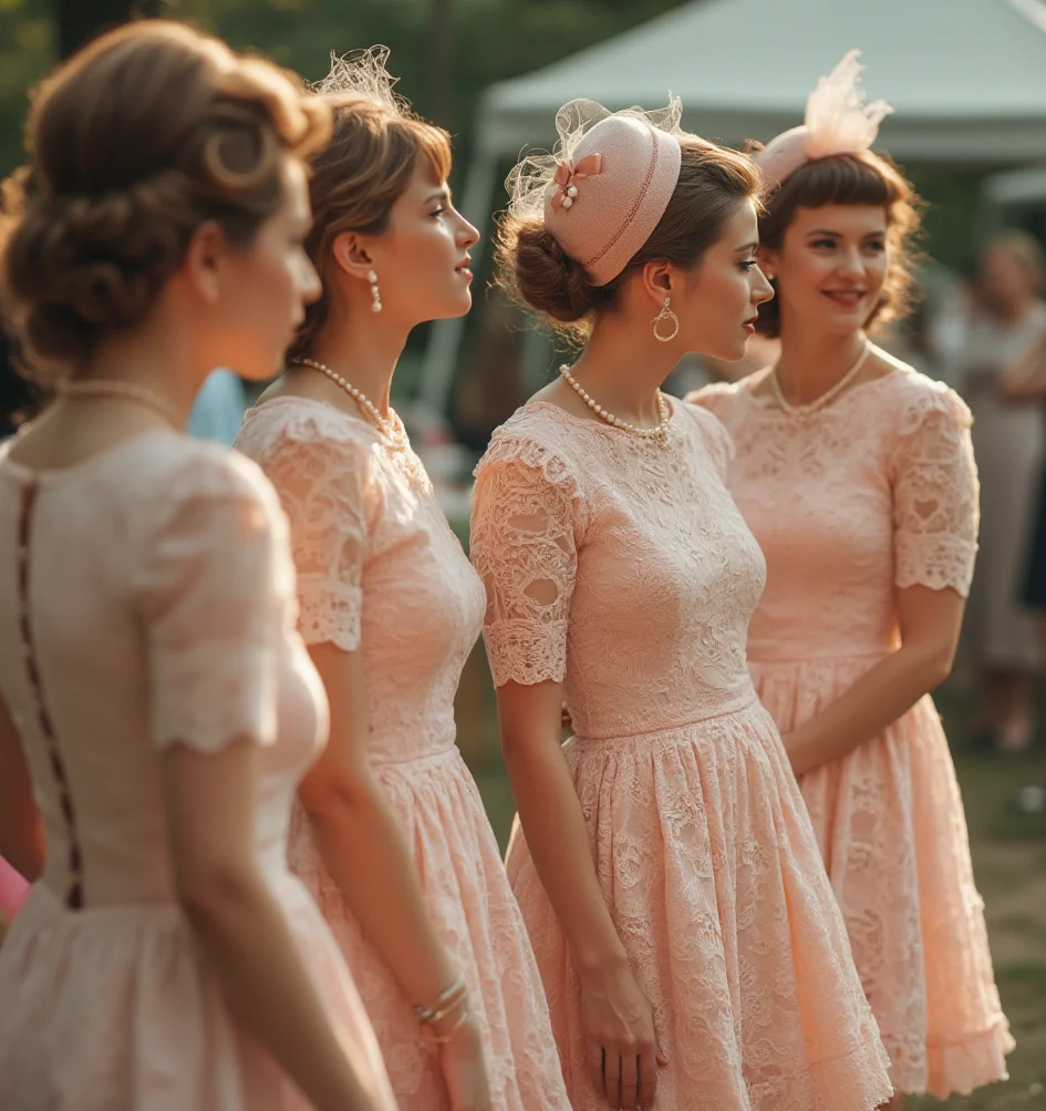 Timeless Tea Party Dresses for a Bridal Shower