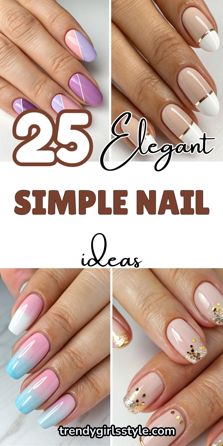 25 Elegant Simple Nails Ideas (1)