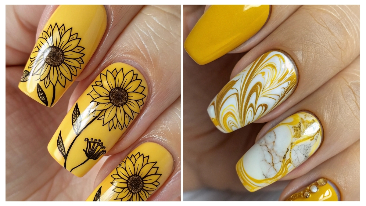 25 Stunning Yellow Nail Art Designs for Every Mood and Season
