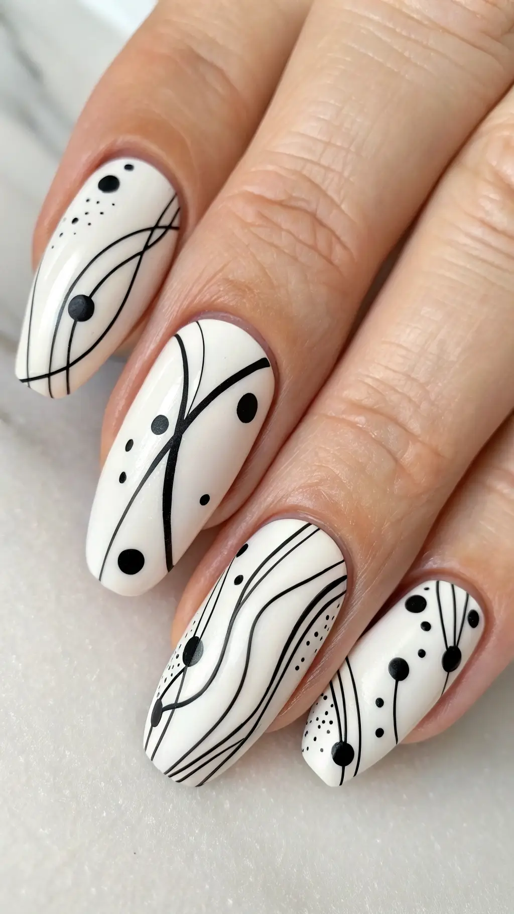 Abstract Brushstrokes