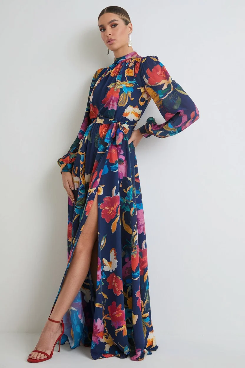Bold Botanical Print Vibrant Florals for Winter Celebrations