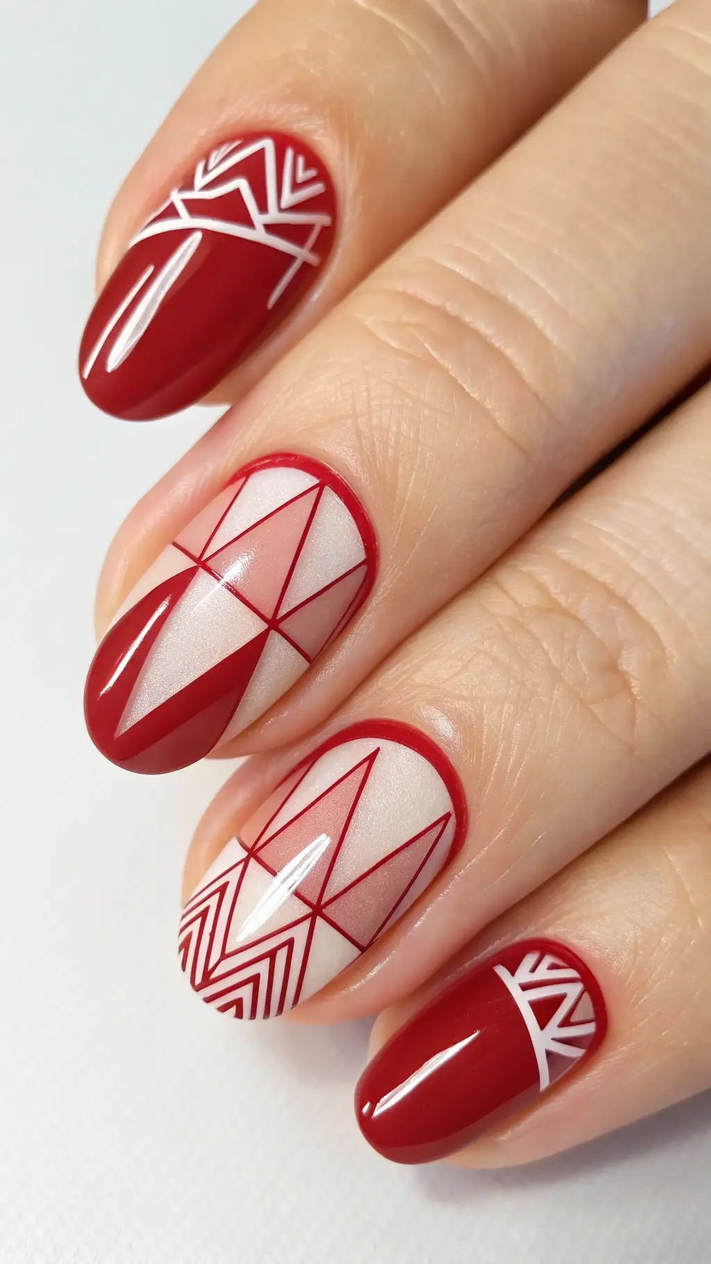 Crimson Negative Space