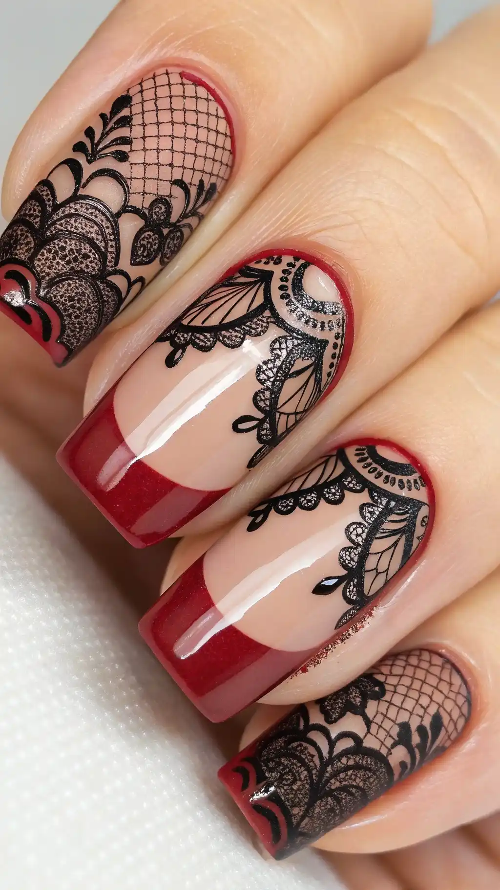 Lace Overlay Elegance