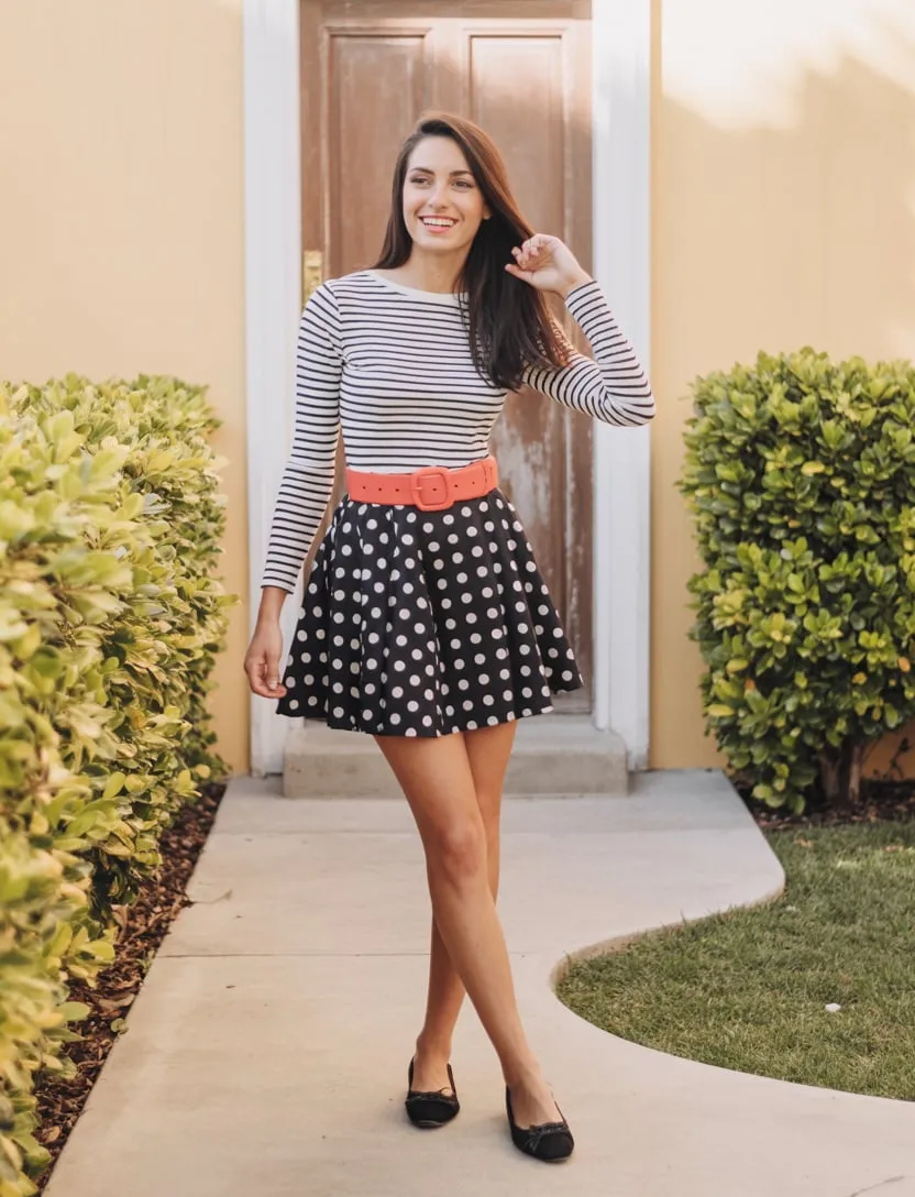Playful Classics Nautical Stripes Meet Polka Dot Whimsy