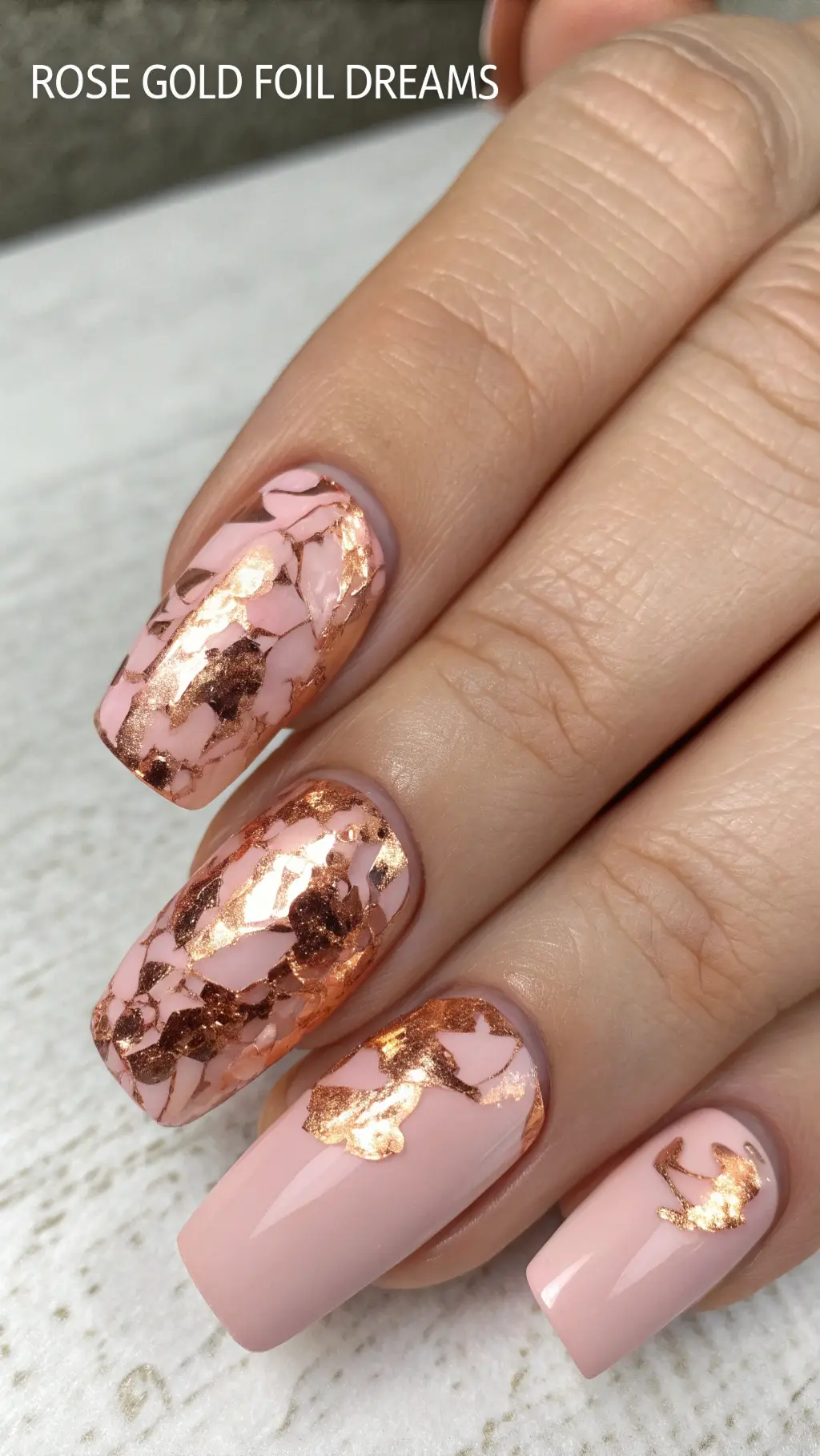 Rose Gold Foil Dreams