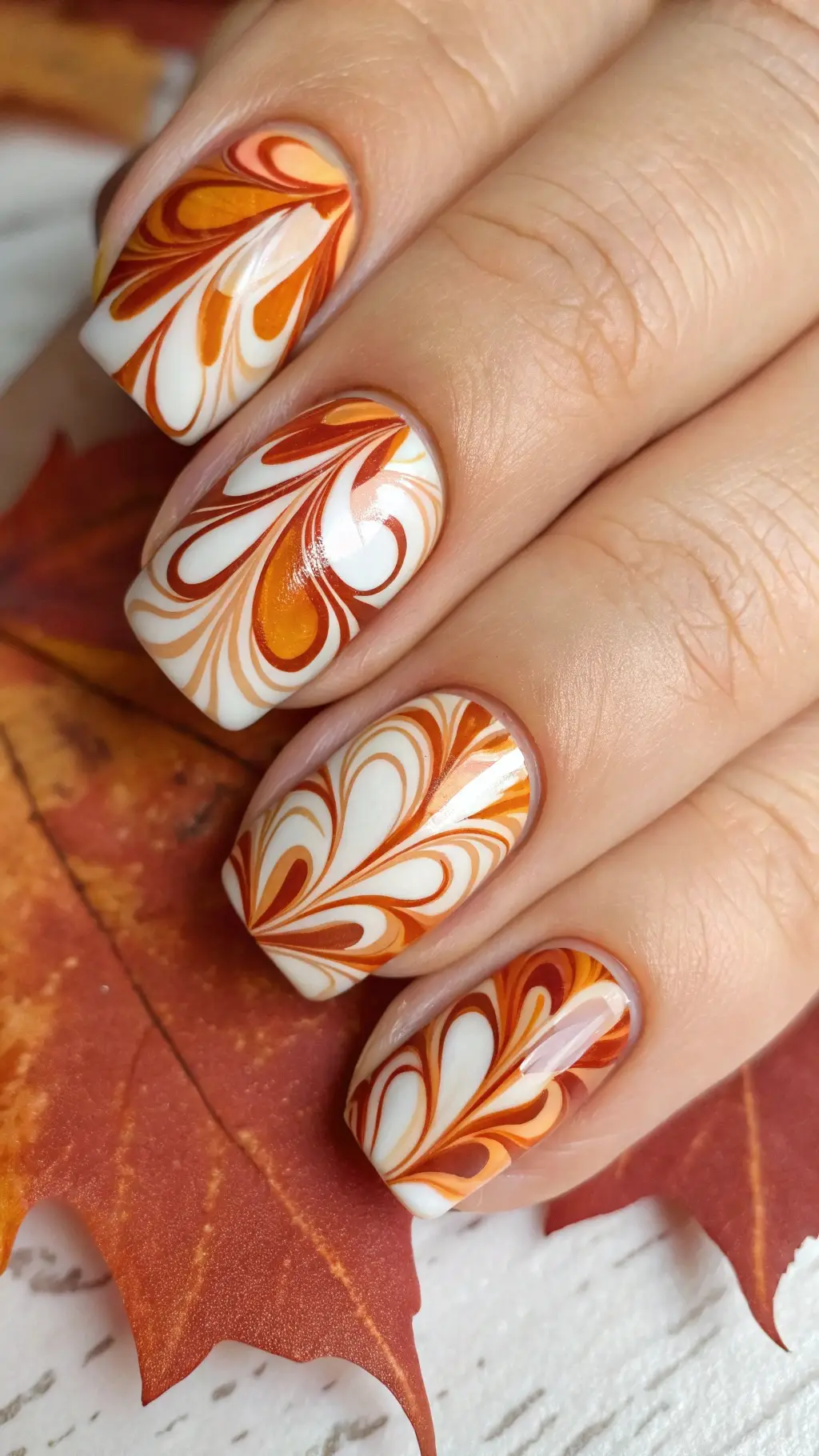 Spiced Marble Swirls