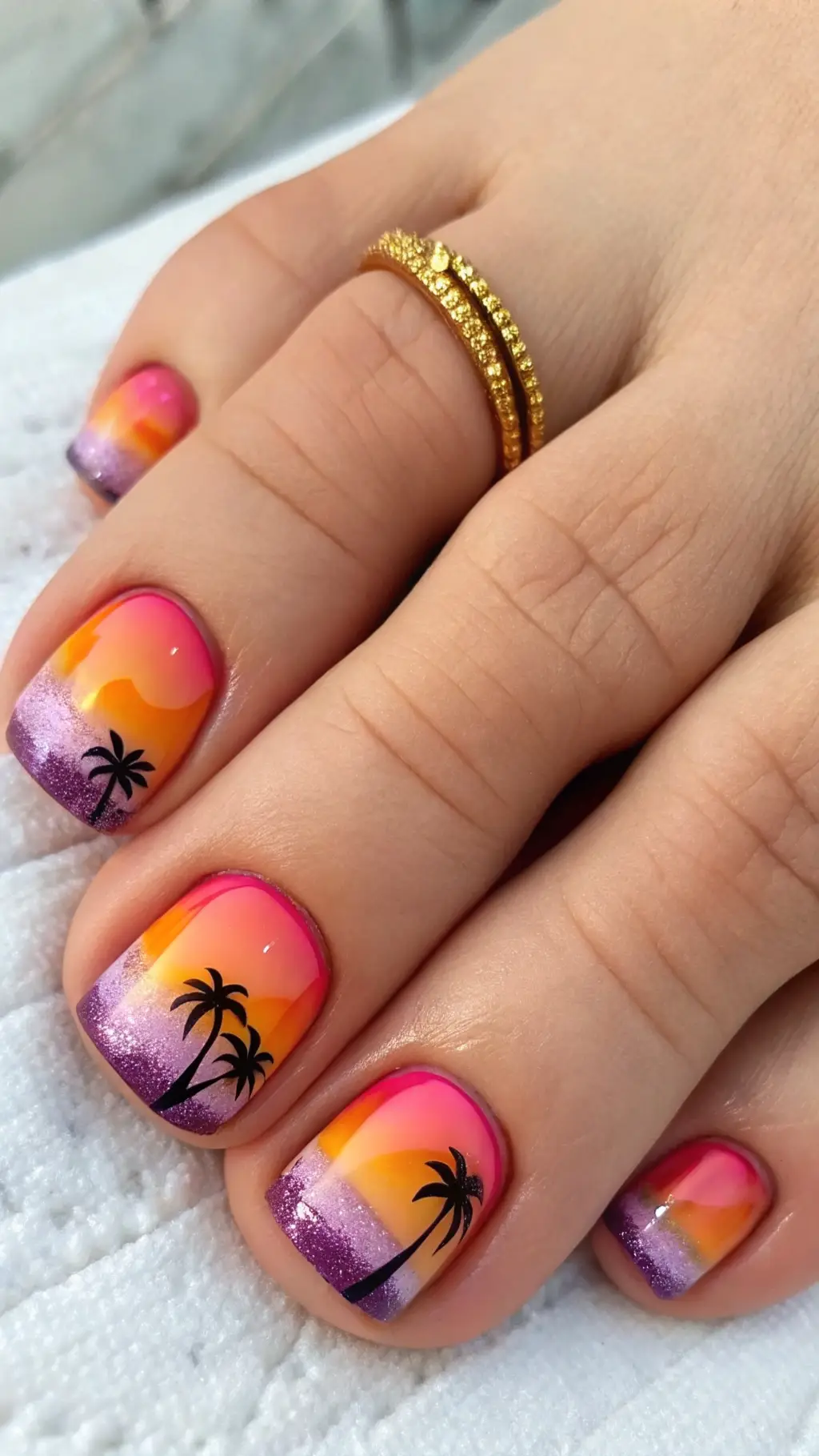 Sunset Gradient Ombré