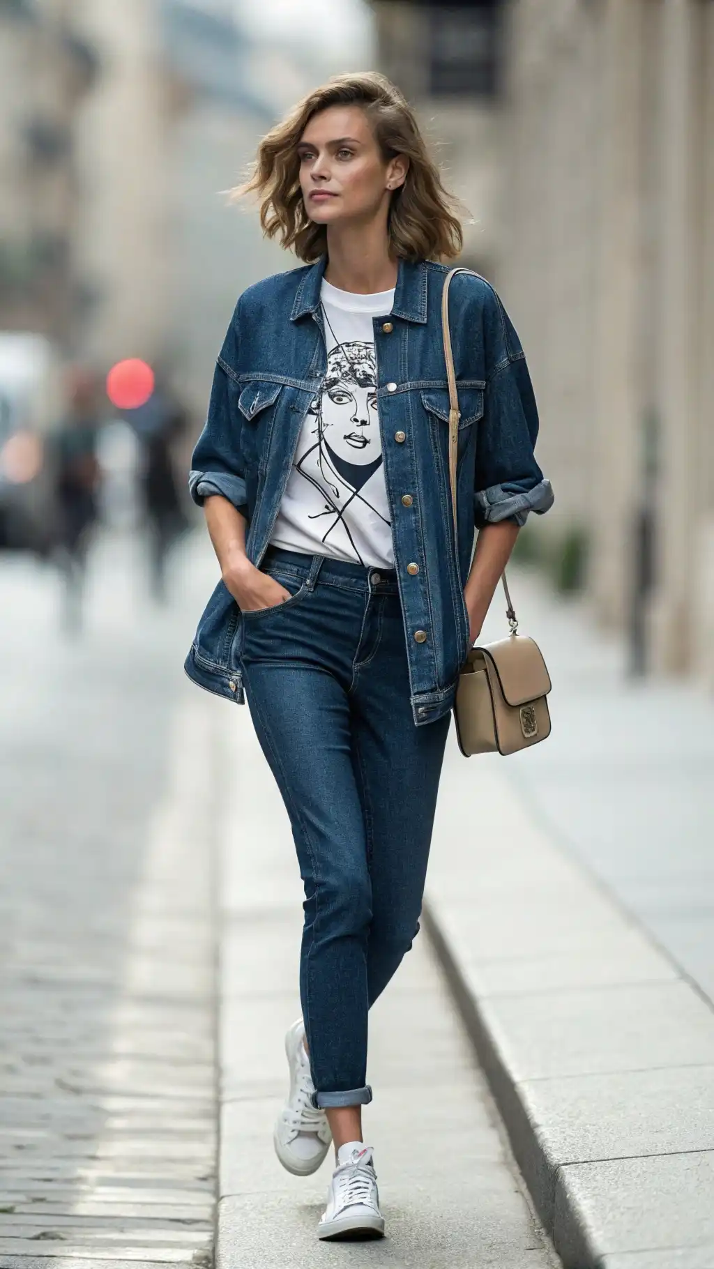 The Effortless Double Denim