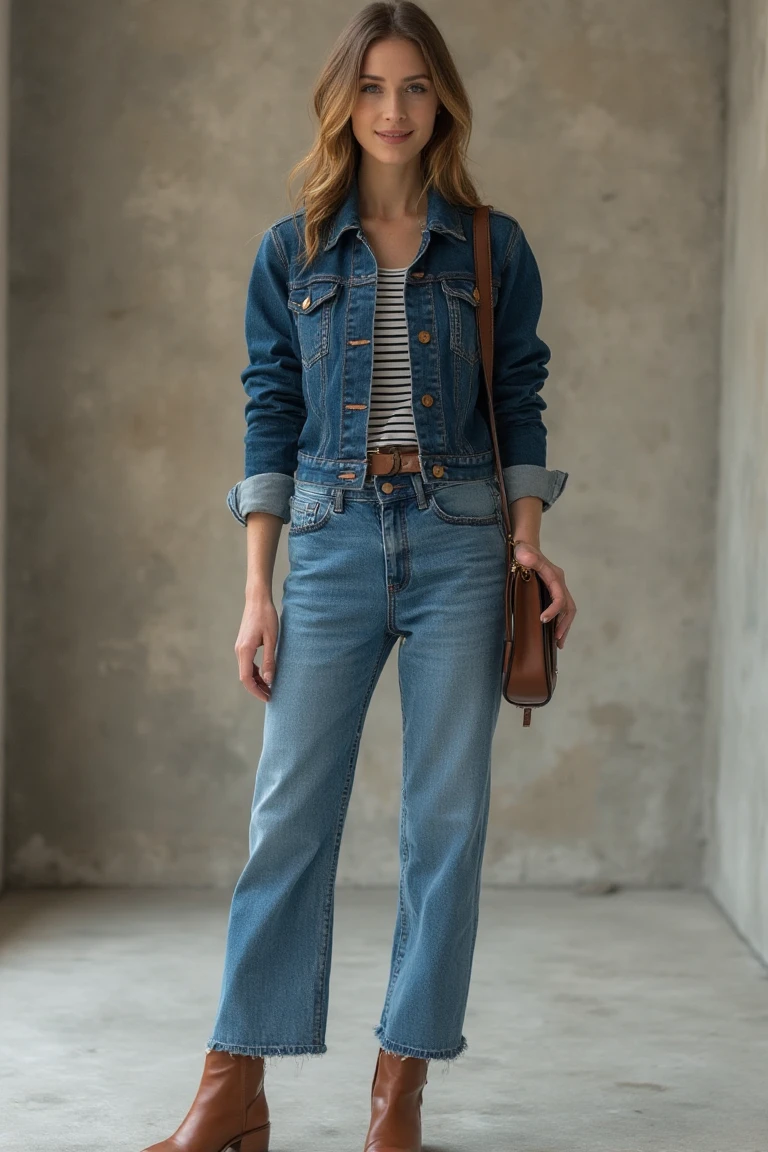 Timeless Denim on Denim Casual Chic Outfit Ideas for Effortless Style