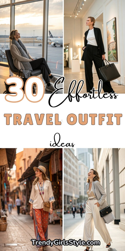 30+ Effortless Travel Outfit Combinations to Pack With Ease
